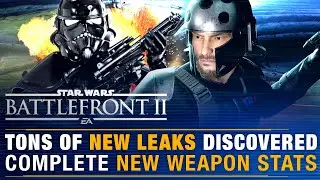 Battlefront Update | TONS of New BIG Leaks Discovered + Complete OT Blaster Stats
