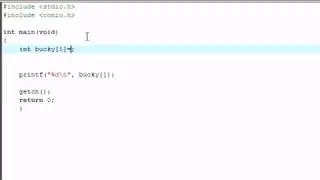 C Programming Tutorial   14   Intro to Arrays
