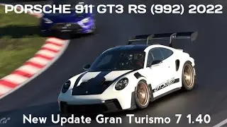 GRAN TURISMO 7 PORSCHE 911 GT3 RS (992) 2022