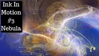 Ink In Motion #3 Space Nebula relaxing