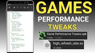 Games Performance Tweaks | High Refresh Rate | Fix Lag Max FPS - No Root