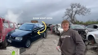 Only using SCRAP Yard parts to fix my Broken Polo Gti