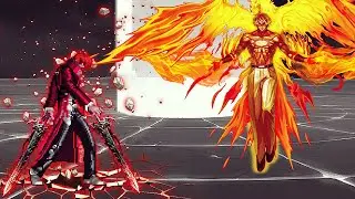 [KOF Mugen] Orochi Iori XIV Phoenix Orochi Team
