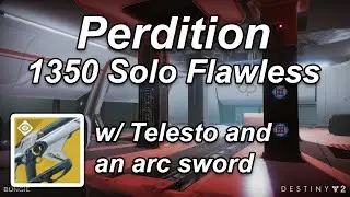 Perdition Solo Flawless Master Lost Sector | Destiny 2 s15