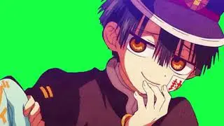 Hanako kun Anime Green Screen