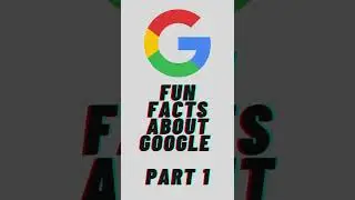 Cool facts about Google Part 1  #shorts