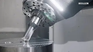 5x performance cutting steel: HELLER F 6000 | Spindle DCU 100 M | Mill-Turn