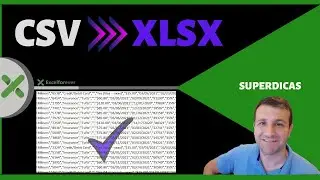 Structure and convert CSV file to XLSX.