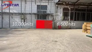 Normal Brightness LED Sign 6,500nits VS High Brightness 10,000nits Comparison Under Direct Sunlight