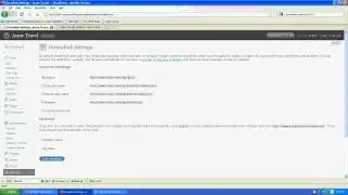 How to change your Word Press permalink settings