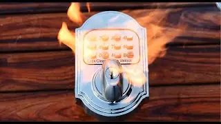 Elemake Commercial Door Locks-Keyless Deadbolt