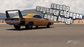 1500hp Dodge Charger Daytona drag build! - Forza Horizon 3