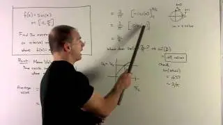 Example of Mean Value Theorem for Integration