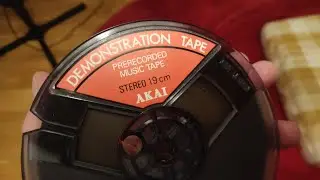 Akai demonstration reel-to-reel tape (sealed! first play!)