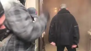 Donald Trump Jr. inciting the January 6th Capitol Building insurrection.