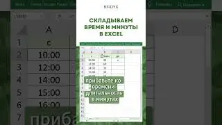 Excel: как сложить время в часах с минутами в эксель? 