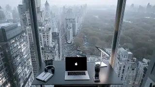 Deep Focus Work Music | Manhattan Digital Workspace | Keep Building While Others Watch