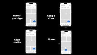 Google Drive Cloud animation UI/UX 
