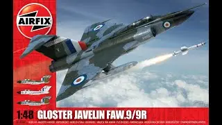 Airfix : Gloster Javelin FAW.9/9R : 1/48 Scale Model : In Box Review