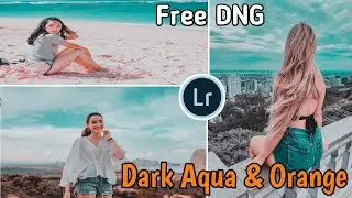 Dark Aqua and Brown Preset in Lightroom Mobile | LIGHTROOM Tutorial