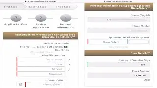 How to Check UAE Fine Visit Visa and Resident Visa online  #Visit #Visa #Fine #UAE