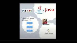 LeetCode 771 | Jewels and stones | Java solution | #leetcodesolution #javaprogramming