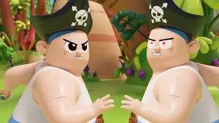 Pfffirates ! 😨 FACE TO FACE - NEW Cartoon Compilation for Kids