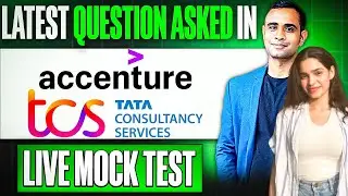 🔥ACCENTURE Latest Exam Questions | TCS Exam Questions | Accenture Actual Questions🔥