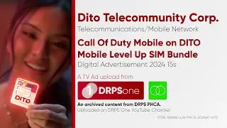 Call Of Duty Mobile on DITO Mobile Level Up SIM Bundle Digital Ad 1H 2024 15s (Philippines) [ST]
