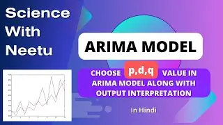 ARIMA Model | How to Choose p,d,q Value in ARIMA Model Along with Output Interpretation #arima
