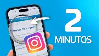 Cómo ELIMINAR cuenta de Instagram en 2024!