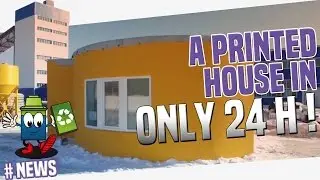 A 3D Printed House in Only 24 Hours !