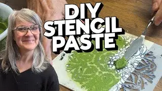 DIY 2-Ingredient Stencil Paste - Quick & Easy Tutorial!