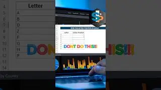 Easily Find the Letter Position in excel with this formula @skillpro00000 #excelformula