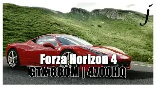 Forza Horizon 4 performance on GTX 880M