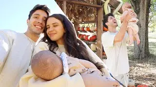 day in the life vlog 🥲 mum life + baby’s first pumpkin patch!