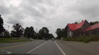 Driving Through Belmont Corner, Maine