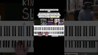 Procrastination of yardwork, Groove 😂🎹😎🤷#jazz #piano #funk #shorts