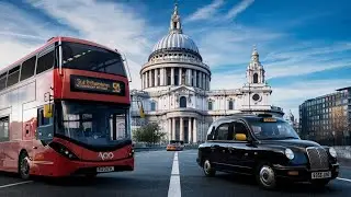 To St Paul's Cathedral Through The City Of London #Shorts #City #StPauls #Nikon