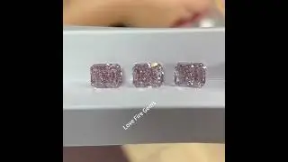 Color-Changing Champagne Crushed Ice Cut CZ Stone #gemstone #cubiczirconia #czstone