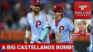 Nick Castellanos' Go Ahead Homer Leads The Philadelphia Phillies Over The Atlanta Braves!