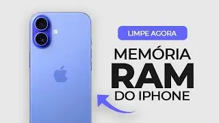 Como LIMPAR a MEMÓRIA RAM do IPHONE - Ele fica MAIS RÁPIDO!