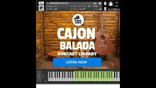 CAJON BALADA - Kontakt Library / Dixonloops.com