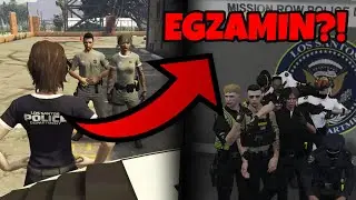 NOWA PRACA I PIERWSZY EGZAMIN? | FIVEM LSPD