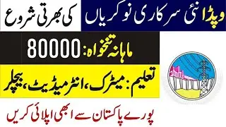 Water and Power Development Authority Jobs 2023 | WAPDA Latest Advertisement Jobs 2023 Apply Online
