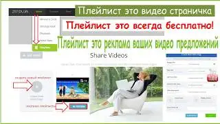 WaveScore бесплатный сервис для создания видео страниц , плейлистов