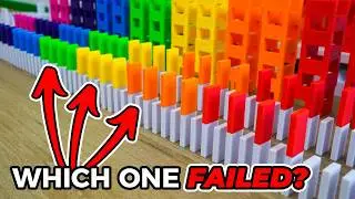 can you spot the domino FAIL?!