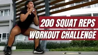 Day 18/30: 200 Reps Challenge *NO EQUIPMENT NEEDED* perfect for making your legs and booty stronger!