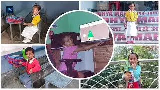 How create Photo Collage in Photoshop | Photoshop mein Photo Collage Kaise banaye