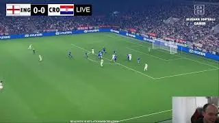 eFootball 2021  : England vs Croatia  I PES 21 Video Game - Simulation
